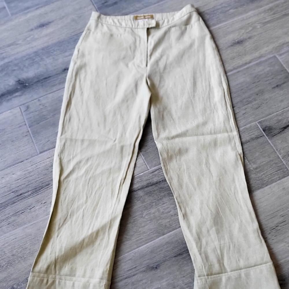 Helena Sorel lightweight linen blend slacks from Paris